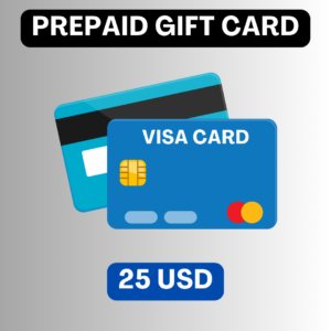 VISA Gift Card 25 USD