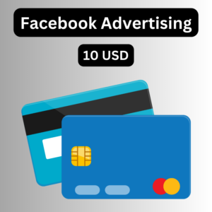Facebook Advertising Card 10 USD