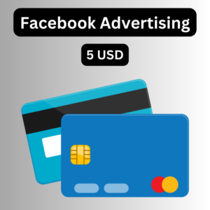 Facebook Advertising Card 5 USD