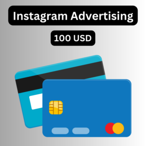 Instagram Advertising Card 100 USD