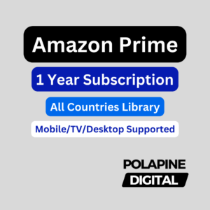 Amazon Prime 1 Year Subscription
