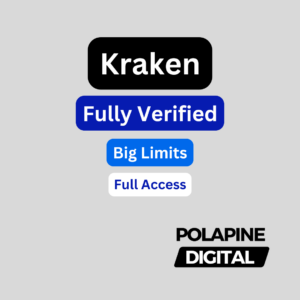 Kraken Full Access Account | Fully Verified with Big Limits | USA