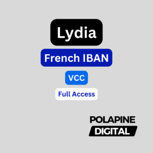 Lydia French IBAN + VCC Full Access | Verified & Secure