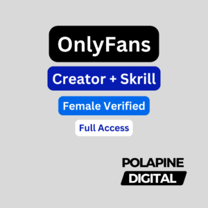 OnlyFans Creator + Skrill [Female] Full Access | Verified & Ready