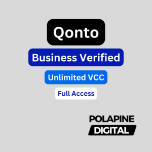 Qonto Business France + Unlimited VCC Full Access | Verified & Secure
